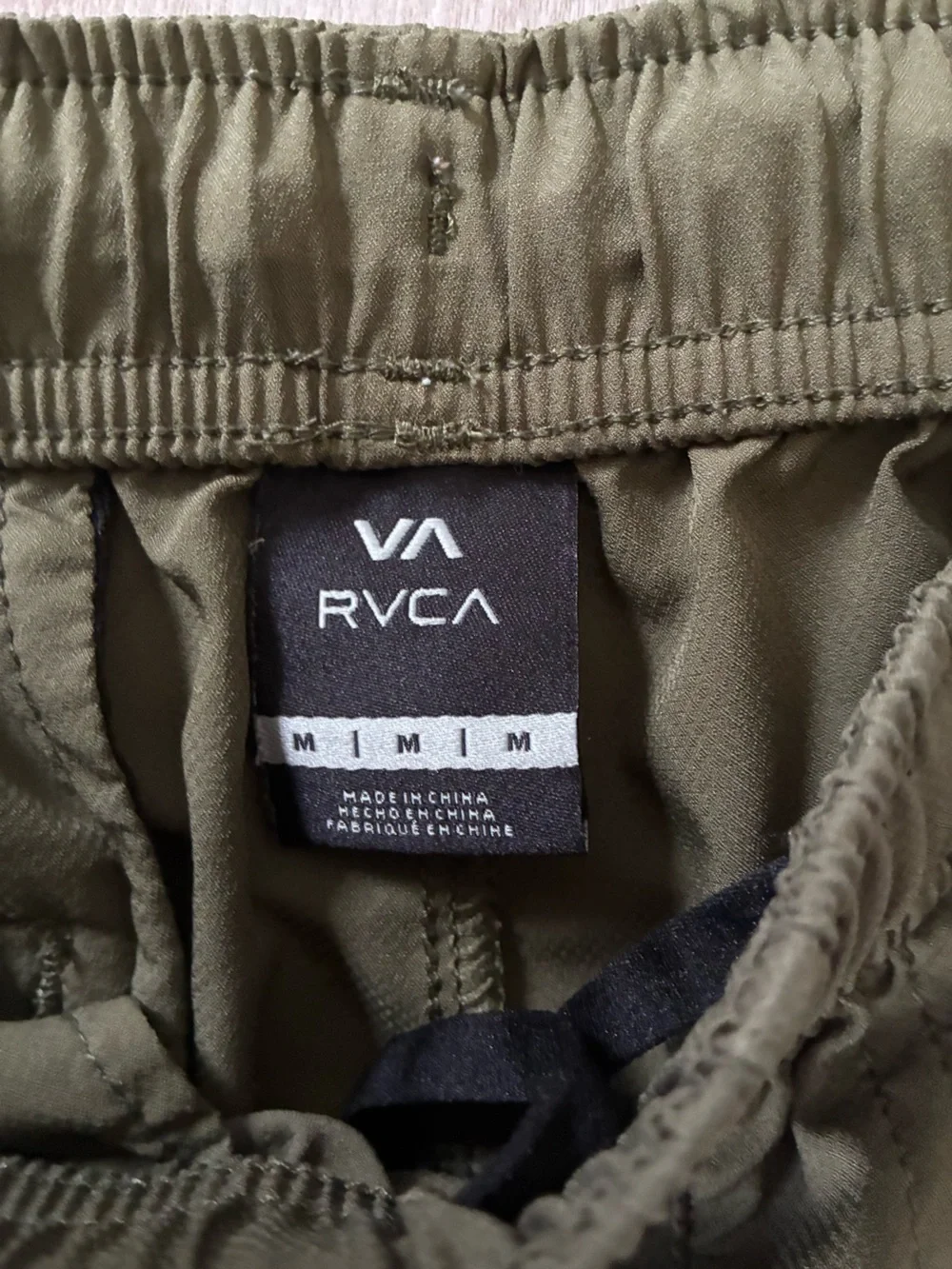 RVCA athletic shorts